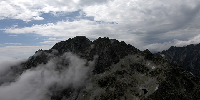 Gerlach. Widok z Małej Wysokiej.