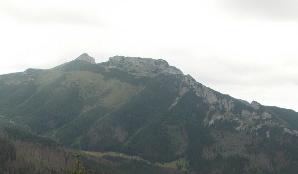 Giewont od północy.